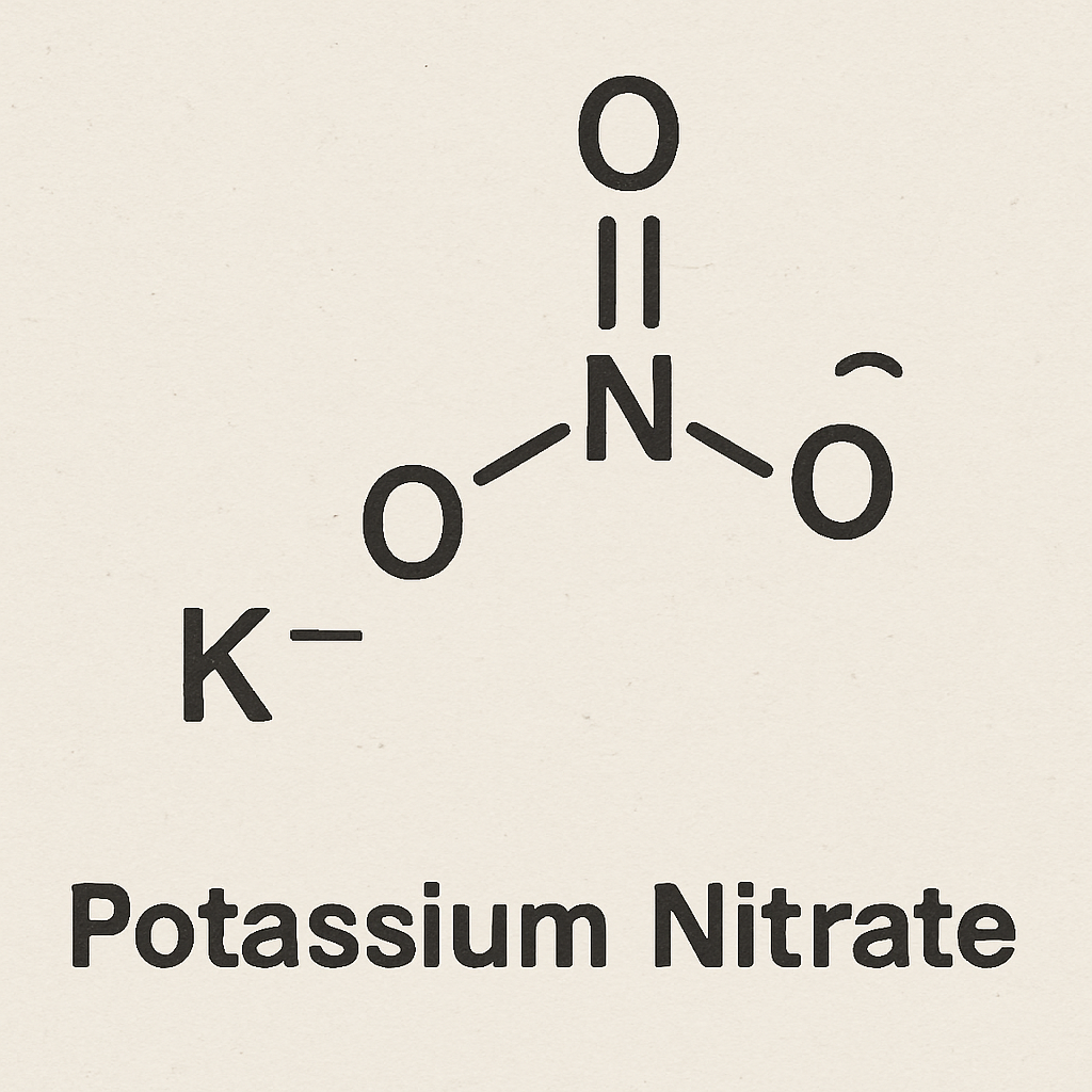 chemical_structure_of_potassium_nitrate