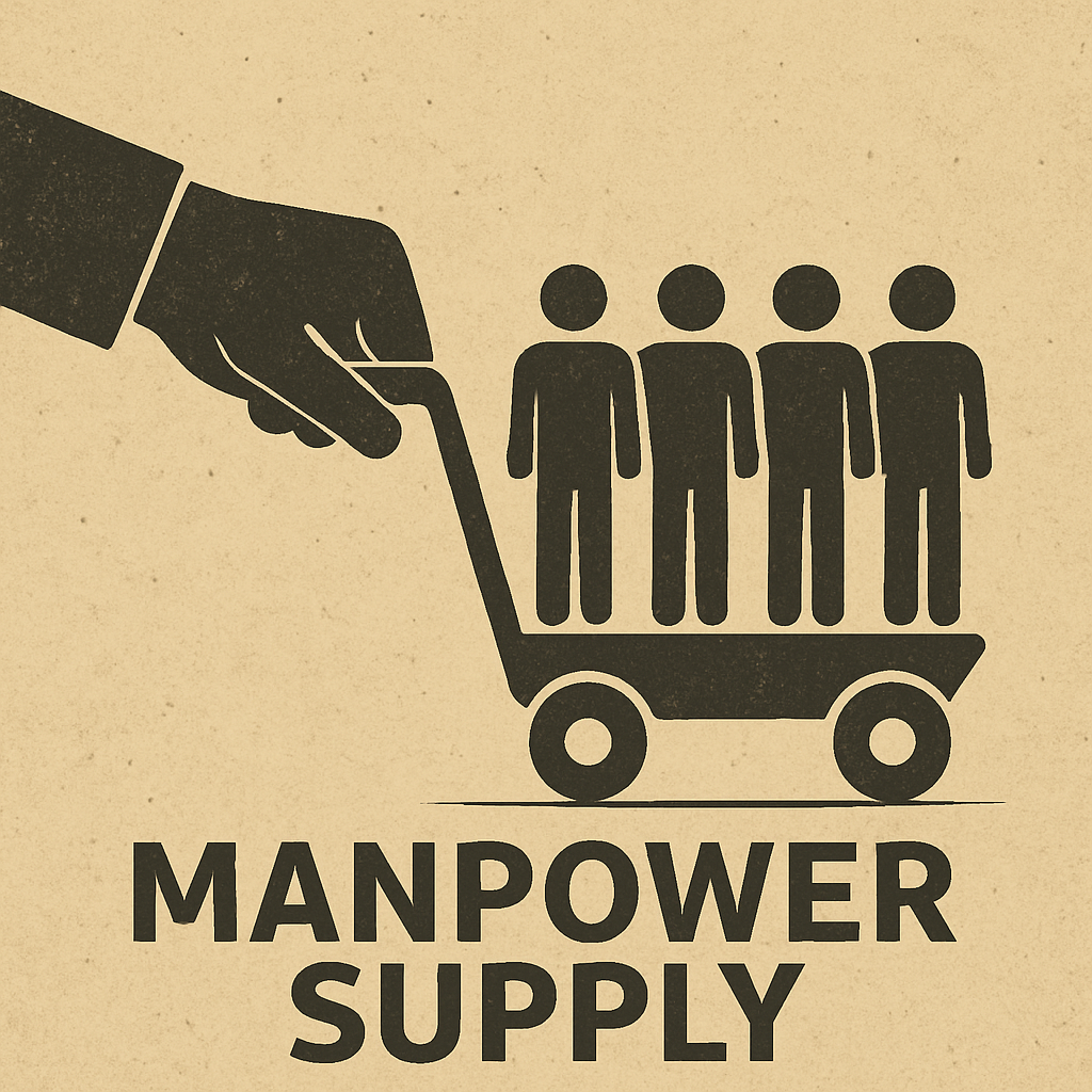 Manpower supply concept