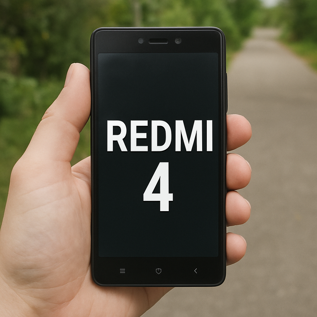 Redmi 4 in Use