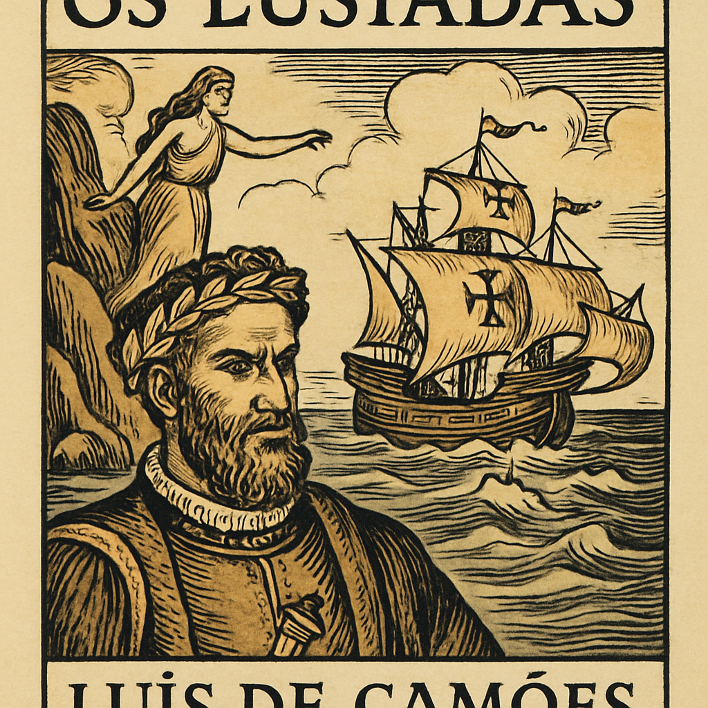 ilustração de Os Lusíadas
