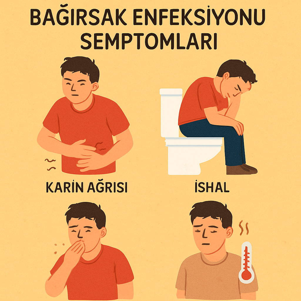 Bağırsak enfeksiyonu semptomları