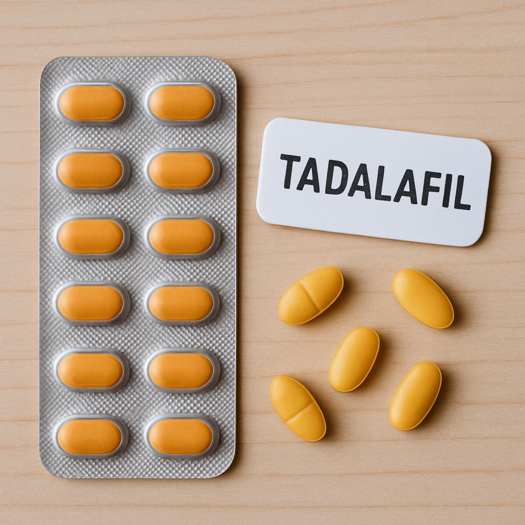 Tadalafil pills
