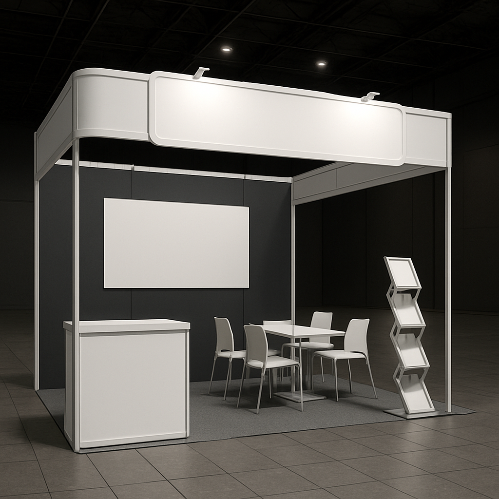 展示会のブースデザインの例