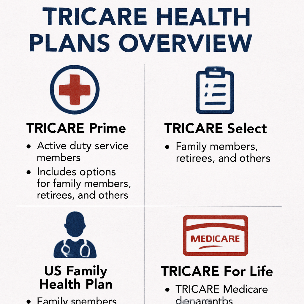 Tricare health plans overview