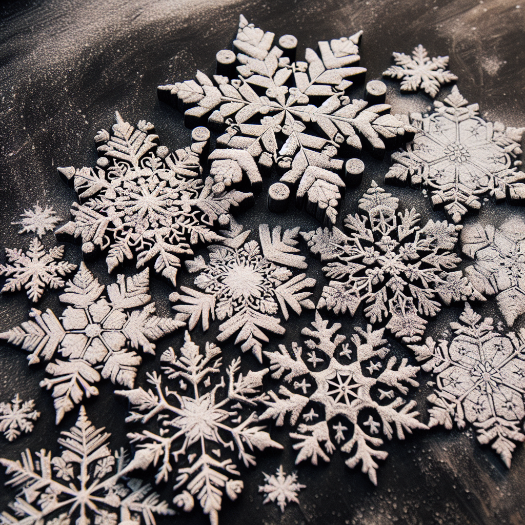 Snowflakes on a Chalkboard