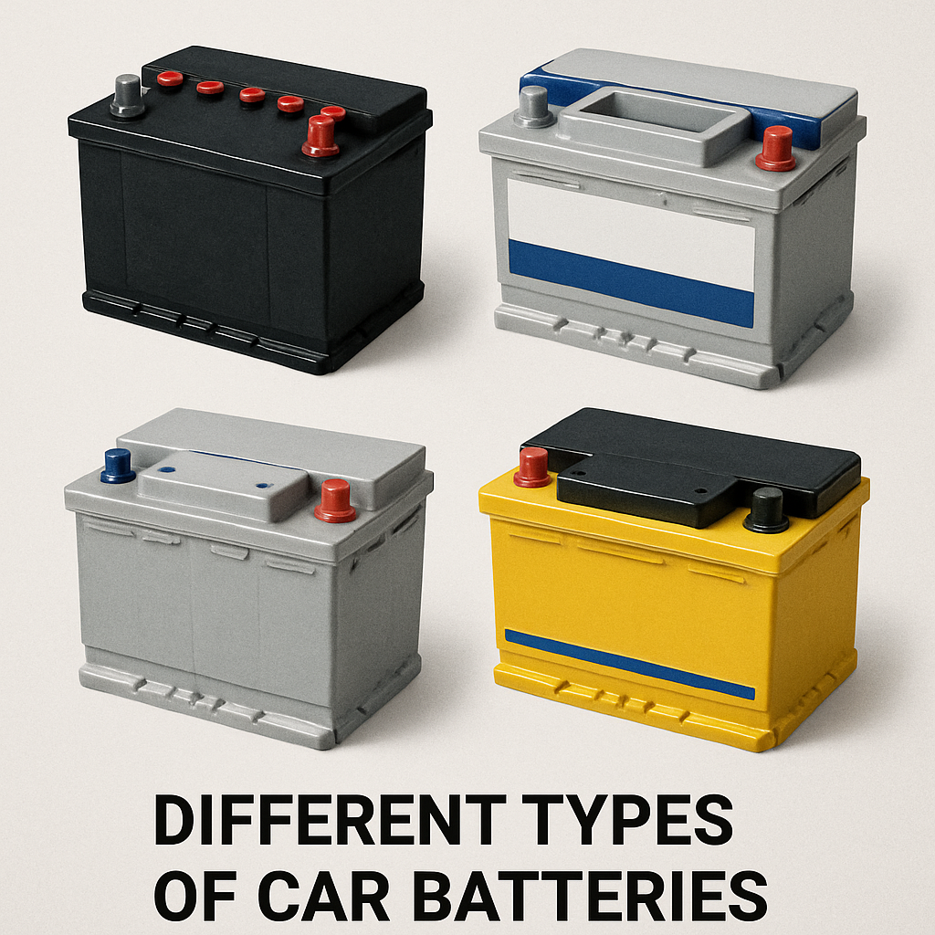 Different types of car batteries