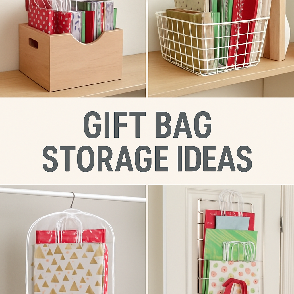 Gift bag storage ideas