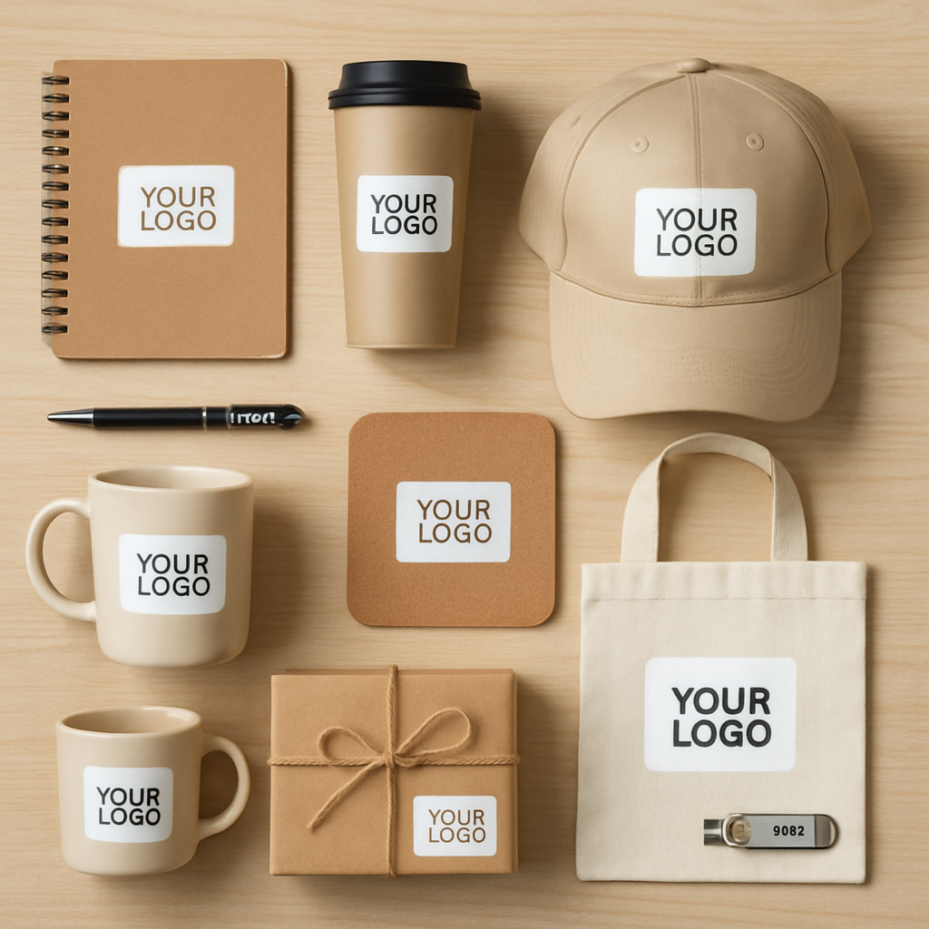 Variety of custom corporate gift ideas
