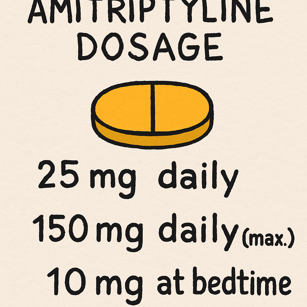 Amitriptyline Dosage