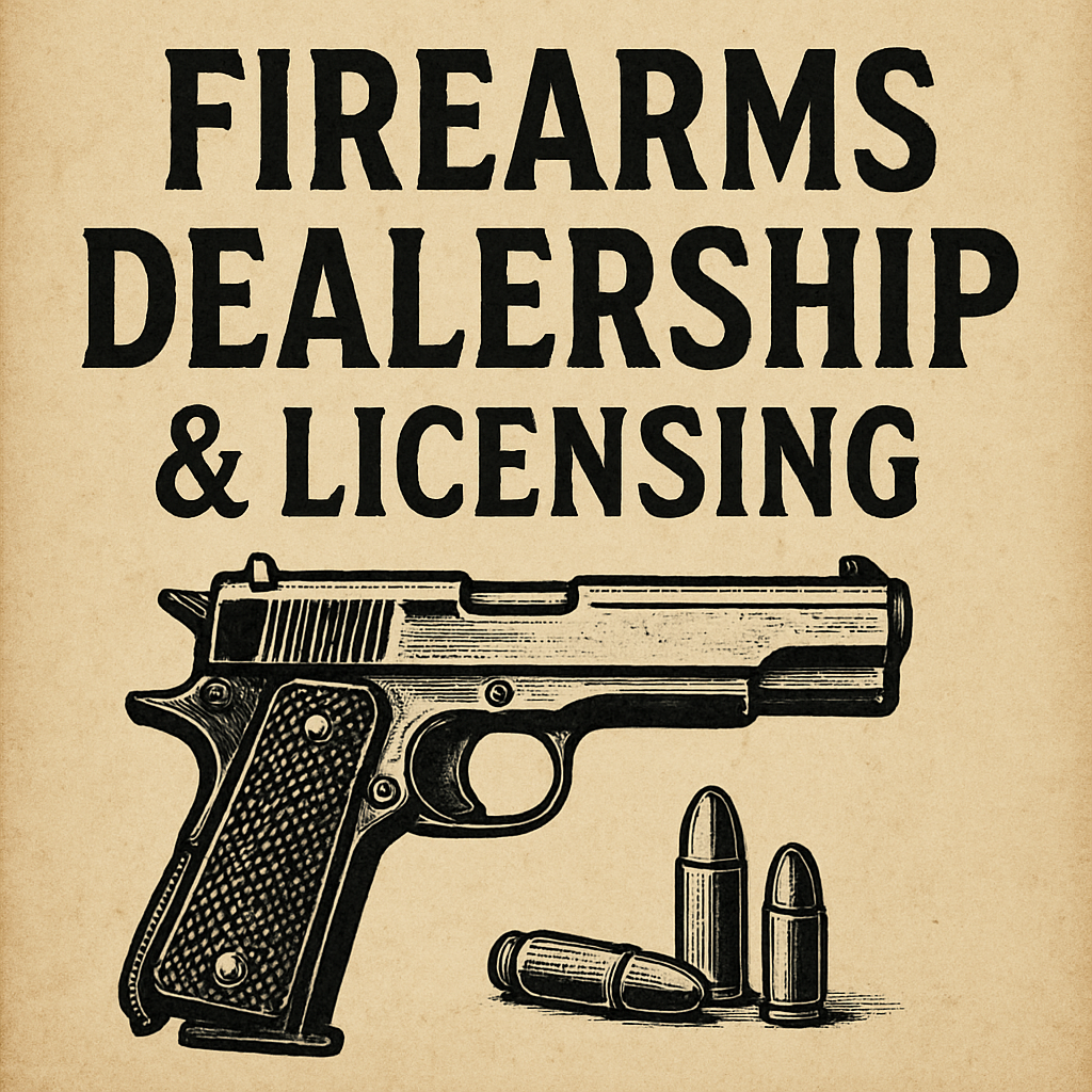 Firearms dealership and licensing