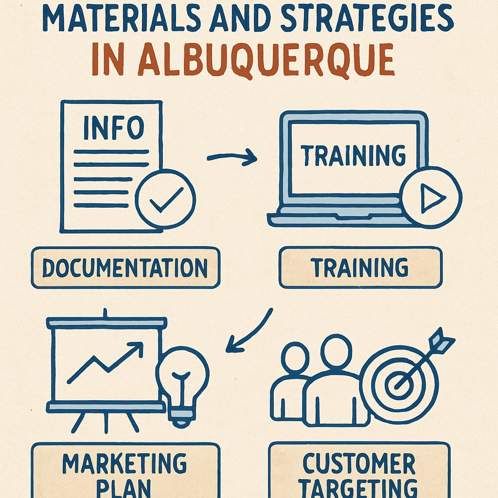 Marketing onboarding materials and strategies in Albuquerque
