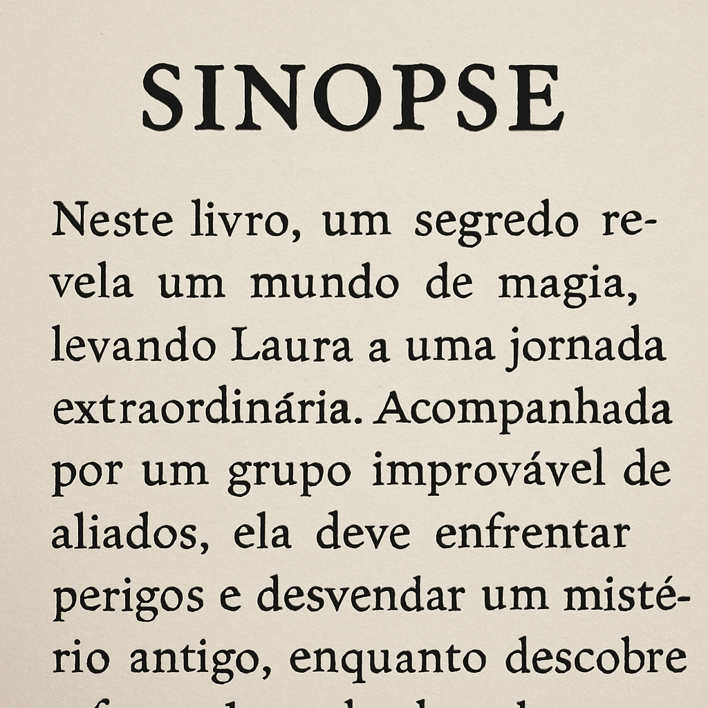 Imagem ilustrativa de uma sinopse de livro