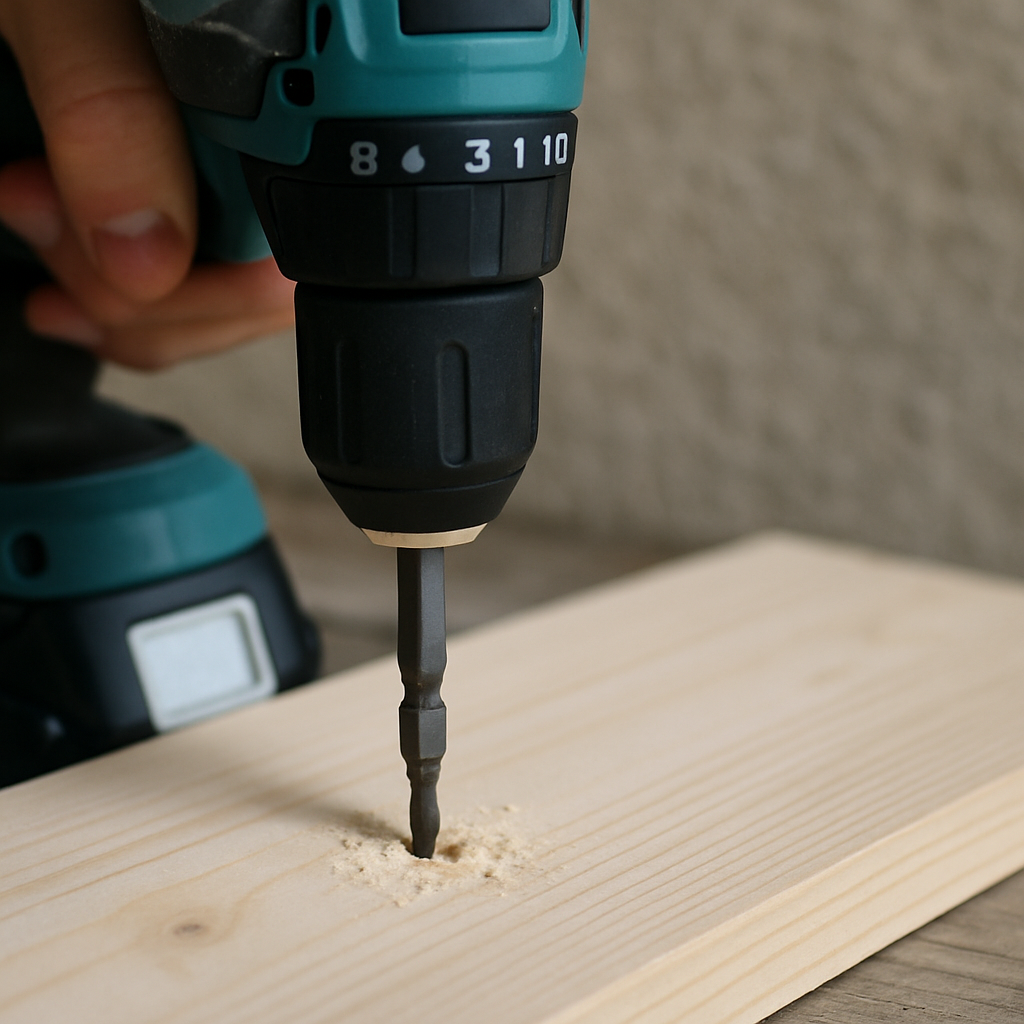 precision drilling with hex bits