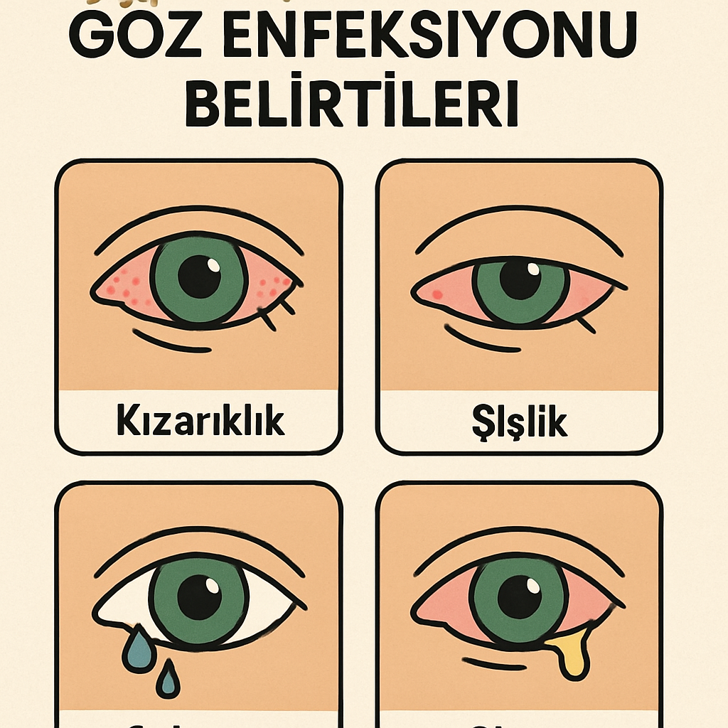 göz enfeksiyonu belirtileri