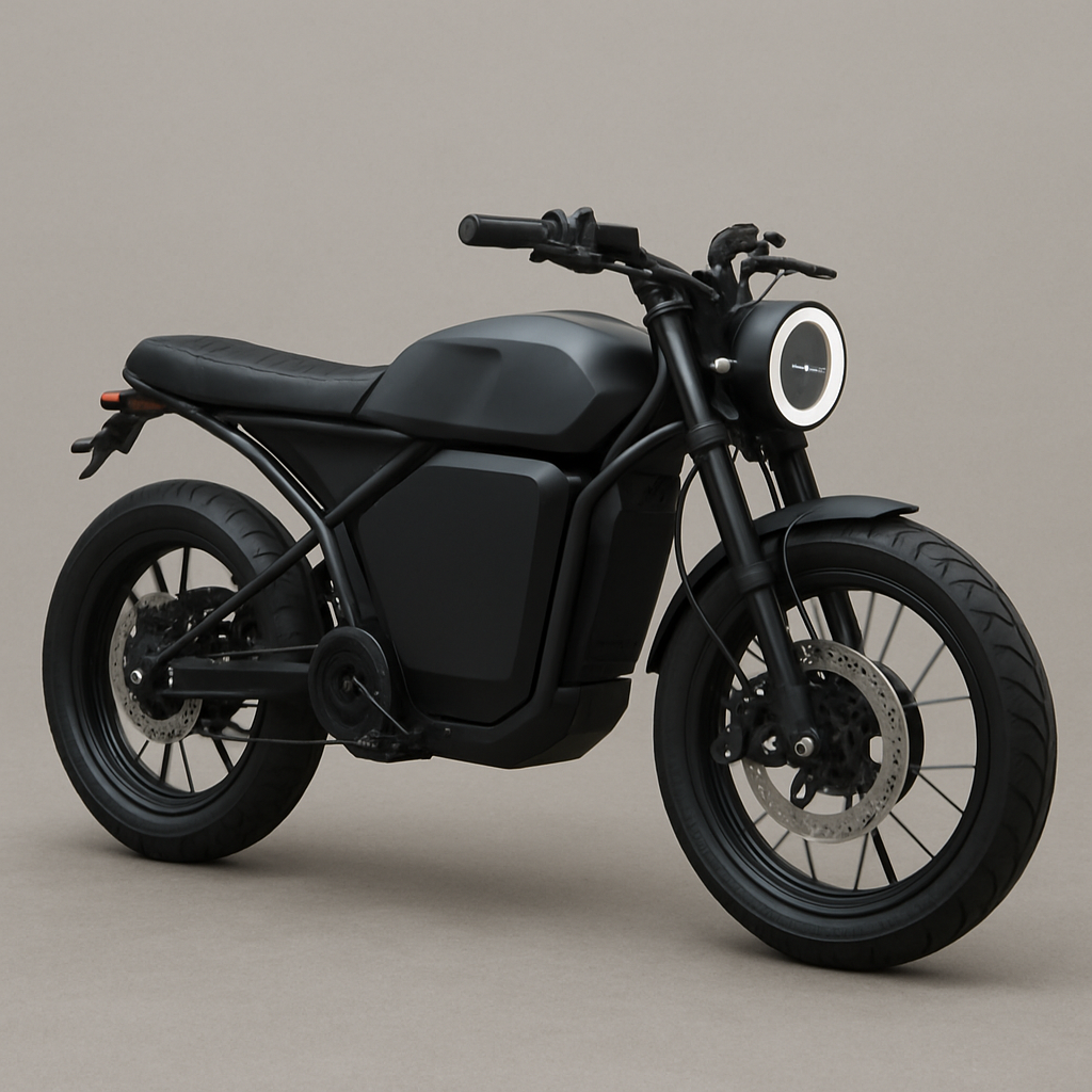 vélo moto électrique moderne