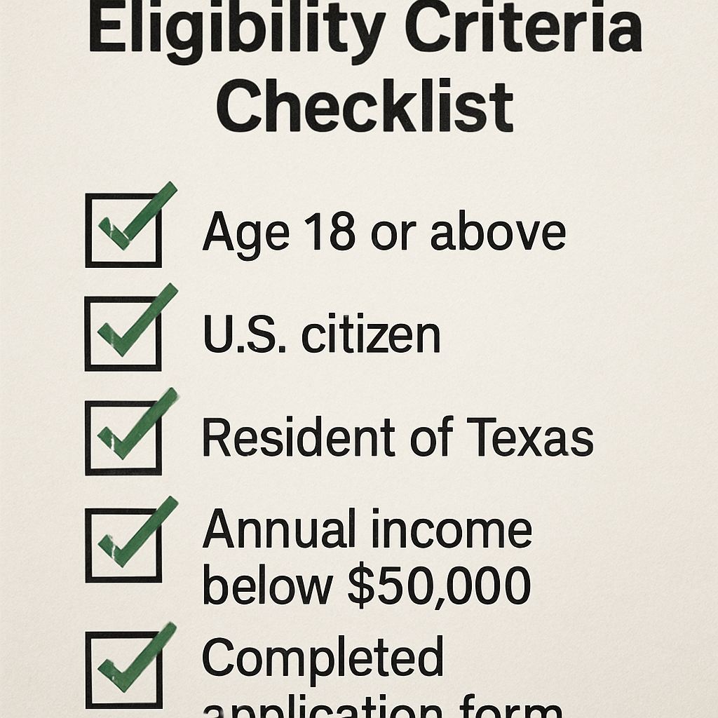 Eligibility Criteria Checklist