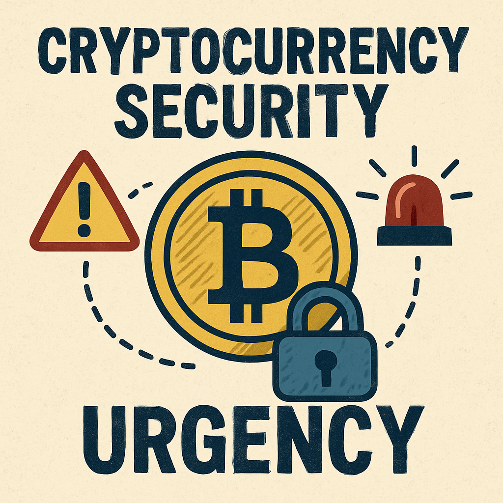 Cryptocurrency security urgency