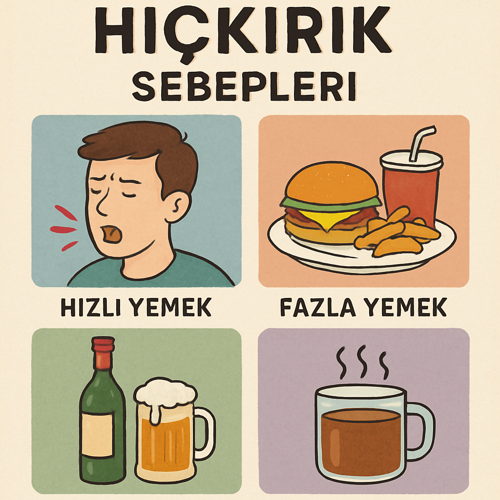 Hıçkırık sebepleri