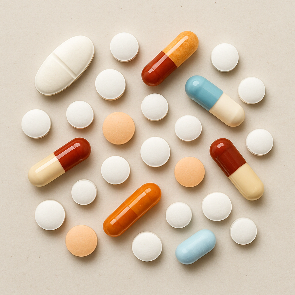 pills and capsules