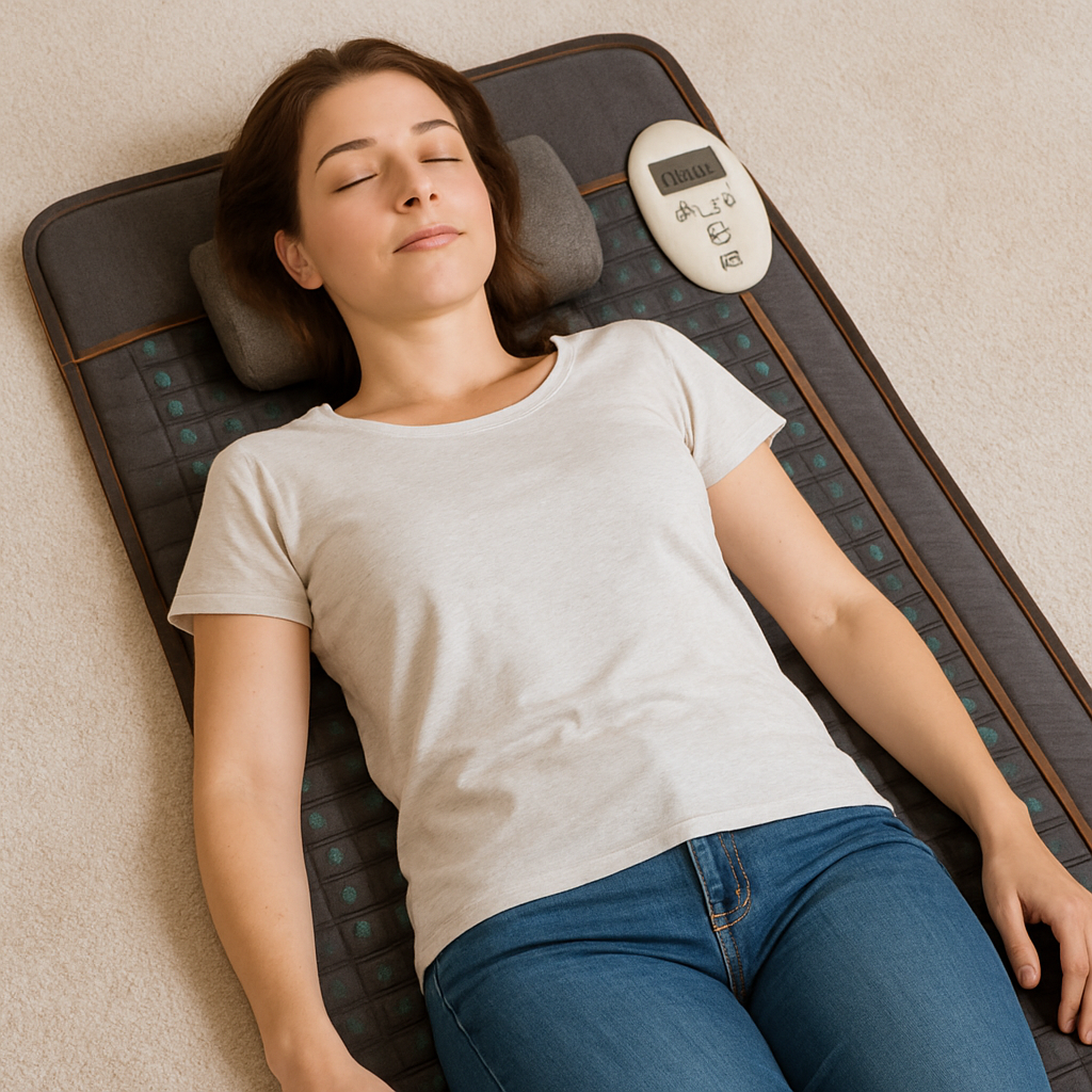 Relaxation using a PEMF mat
