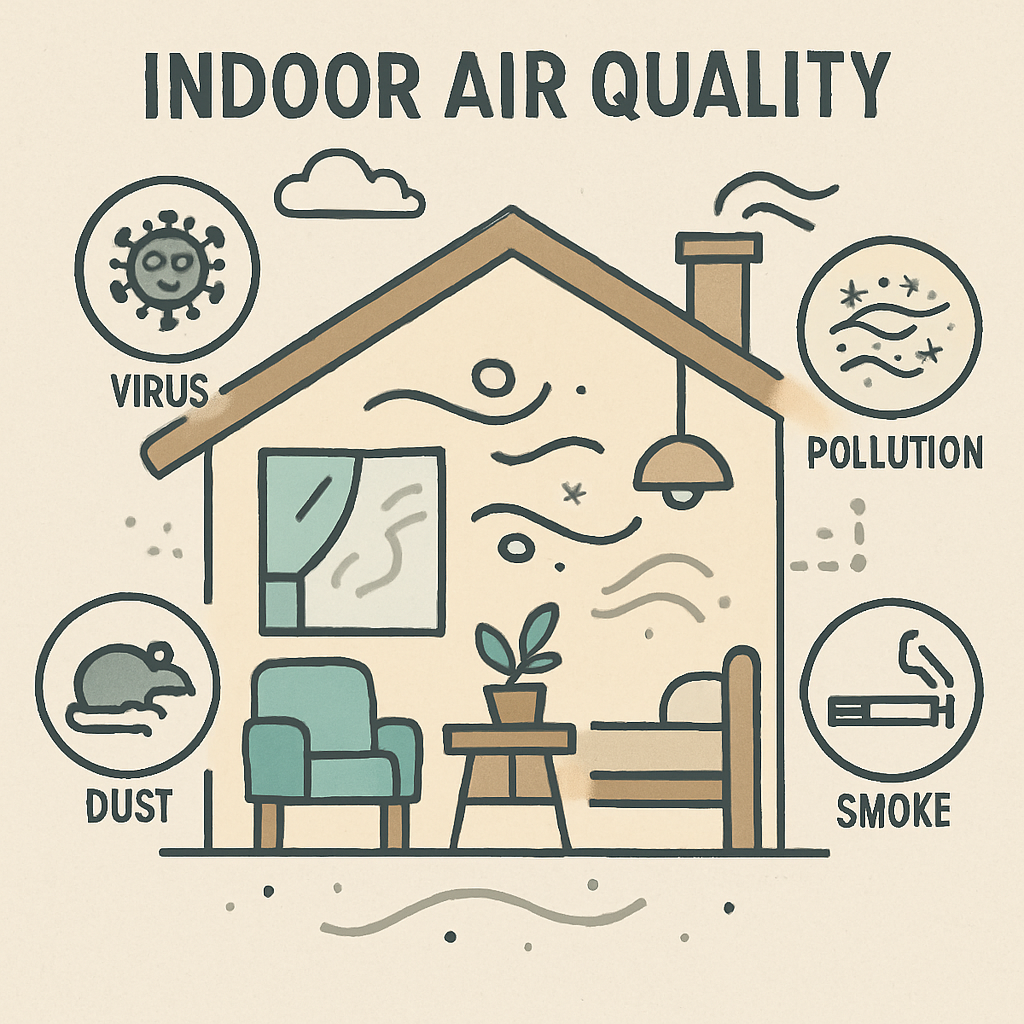 Indoor air quality concept