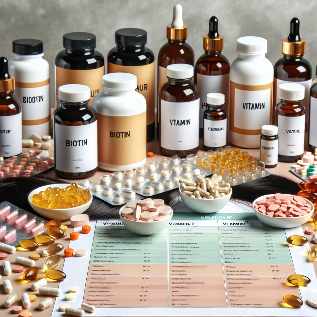 Vitaminas para la caída del cabello en mujeres