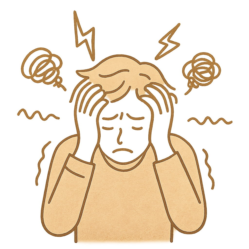 Graphic of emotional distress