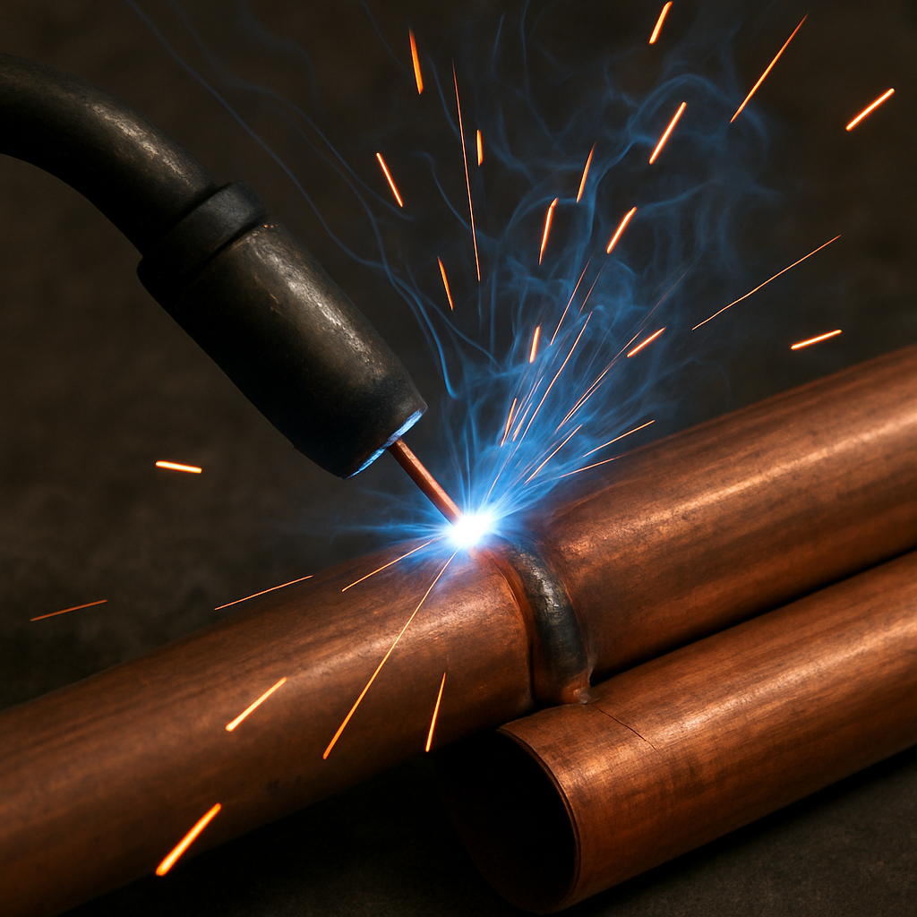 MIG welding copper wire