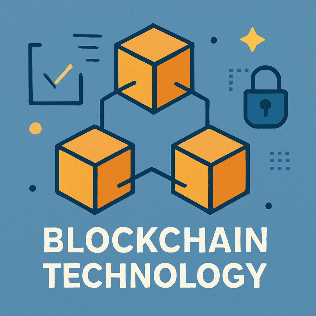Blockchain technology concept