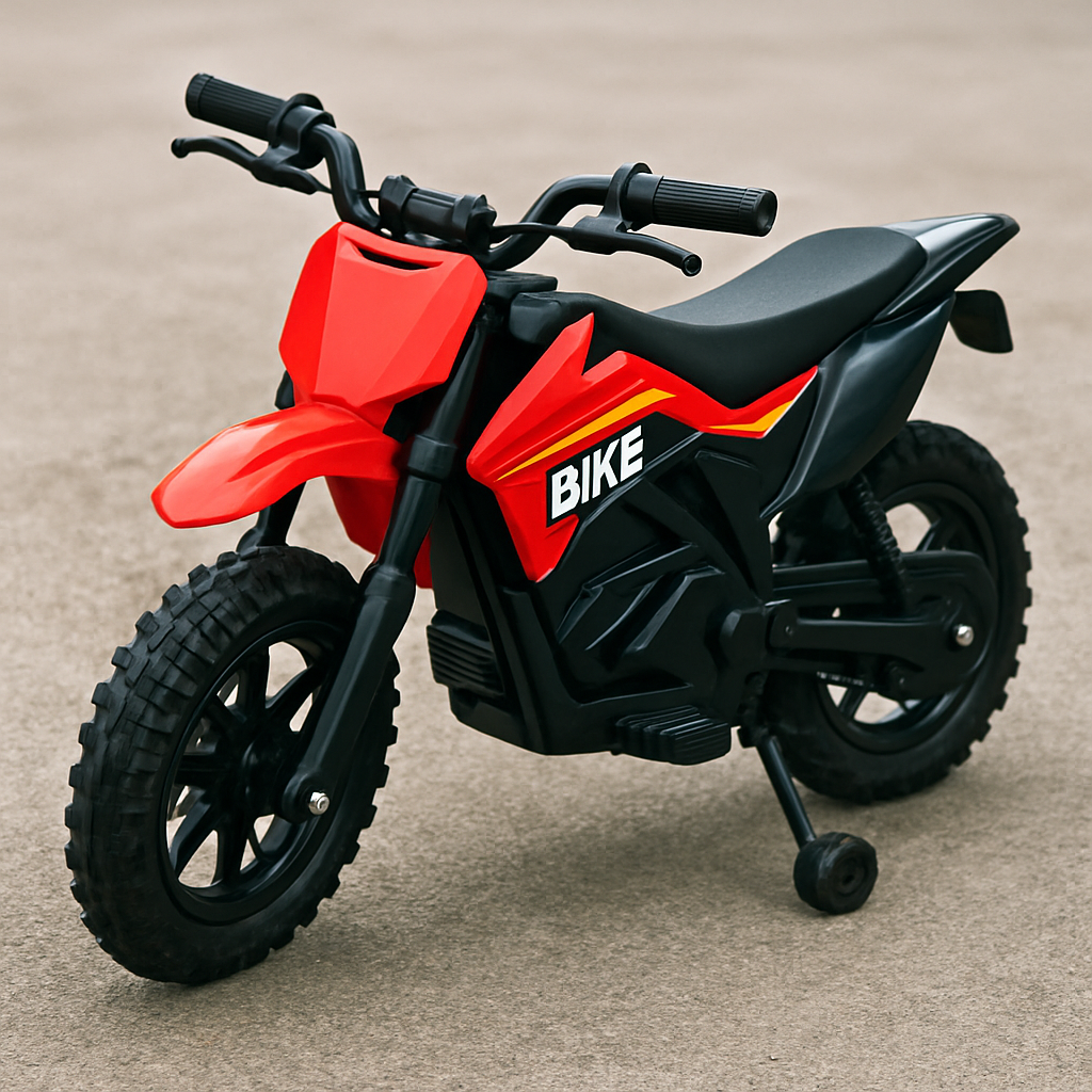 Battery-powered bike for kids