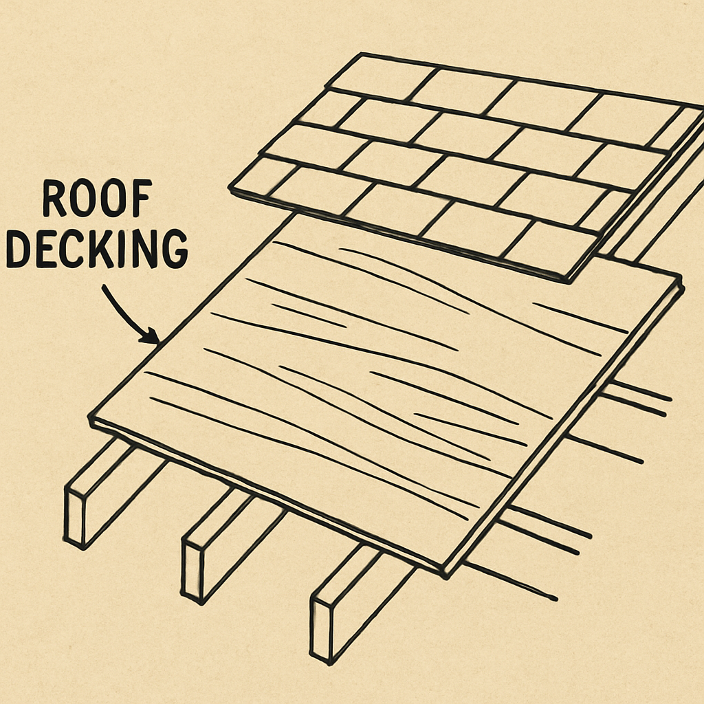 roof decking illustration