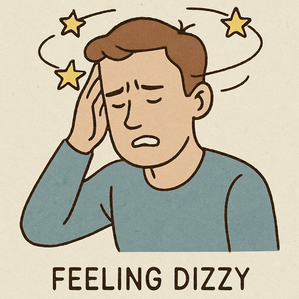 feeling dizzy