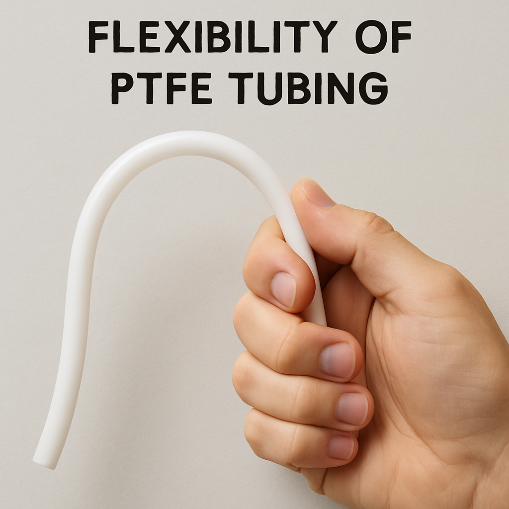 Flexibility of PTFE tubing