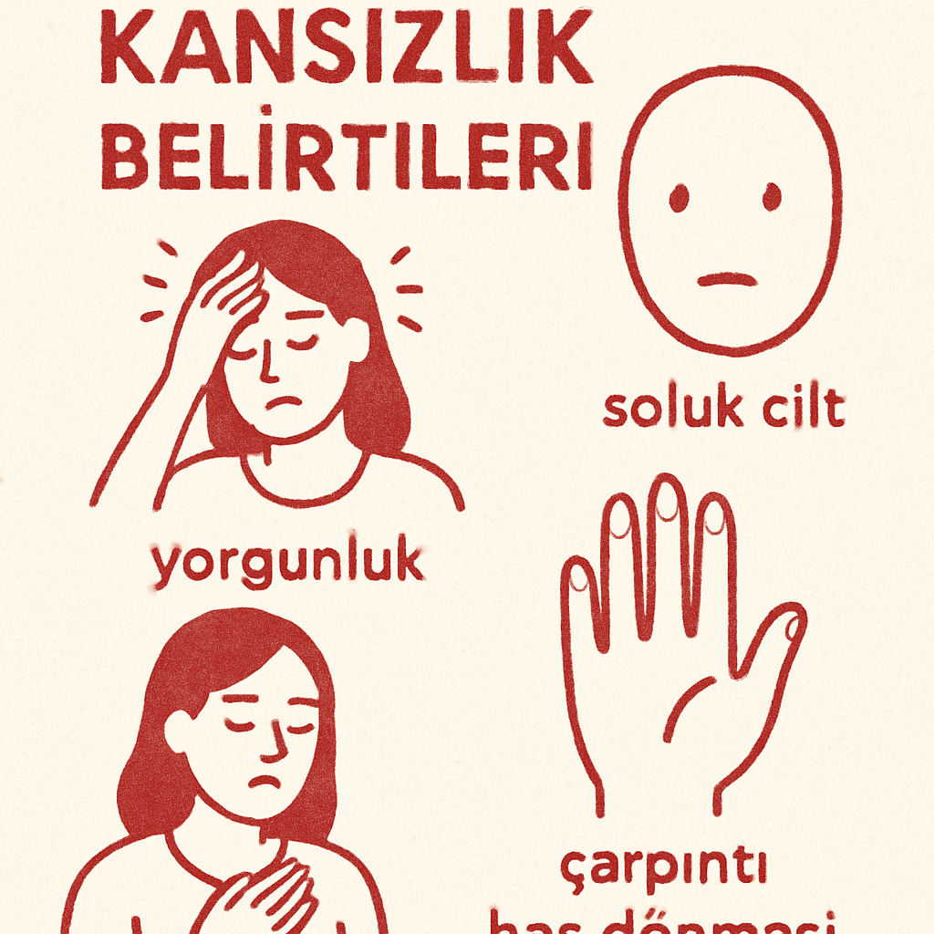 Kansızlık belirtileri