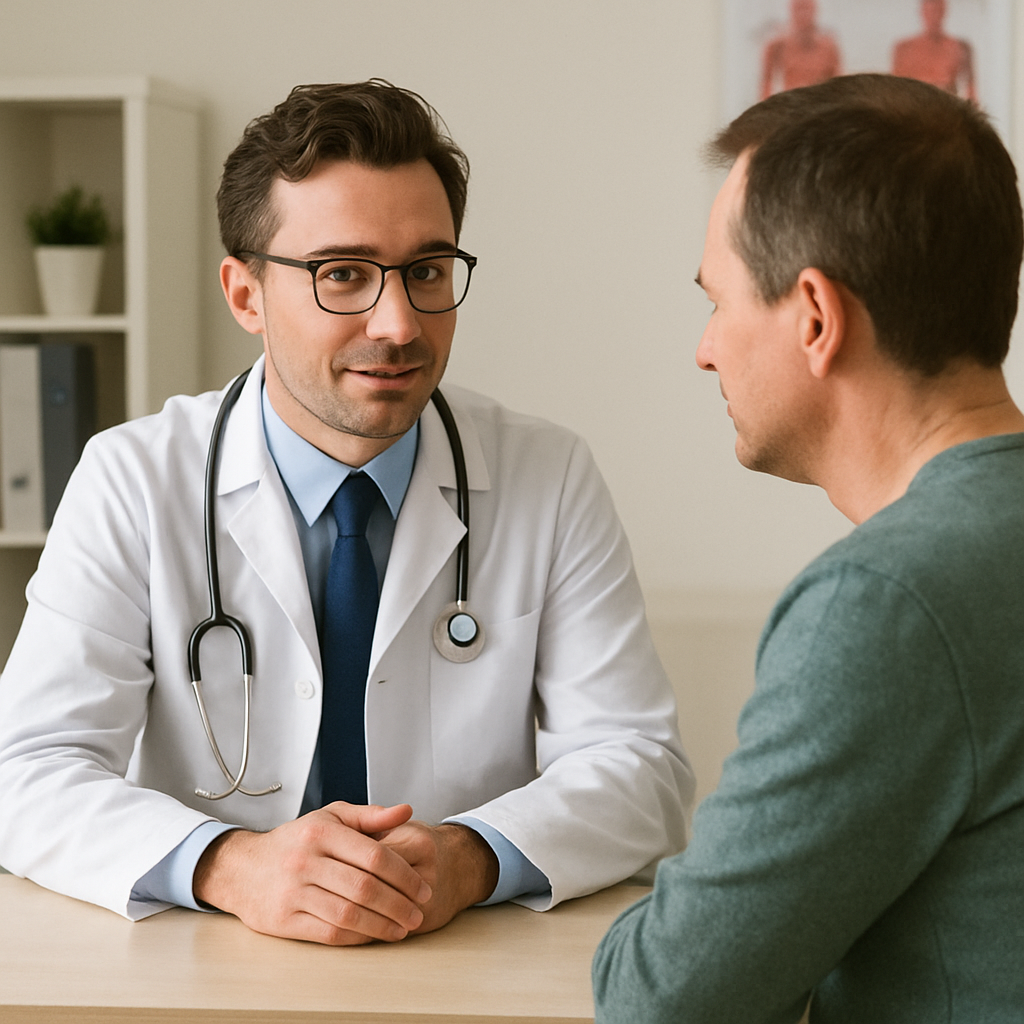 Doktor ve hasta görüşmesi