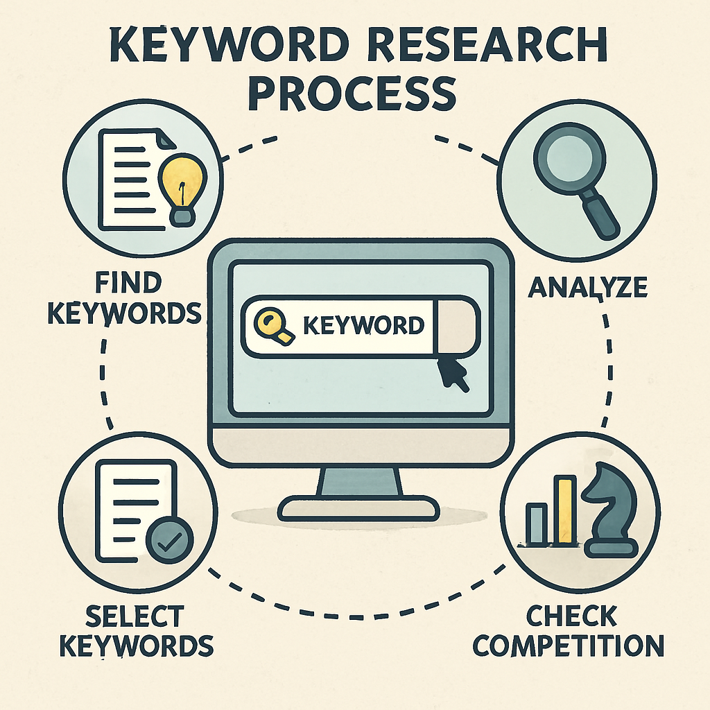 Keyword research process