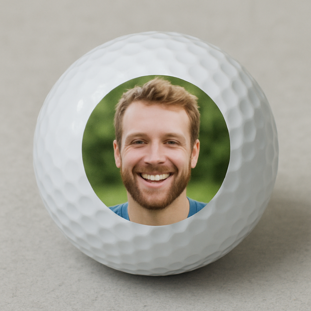 Customized golf balls with picture