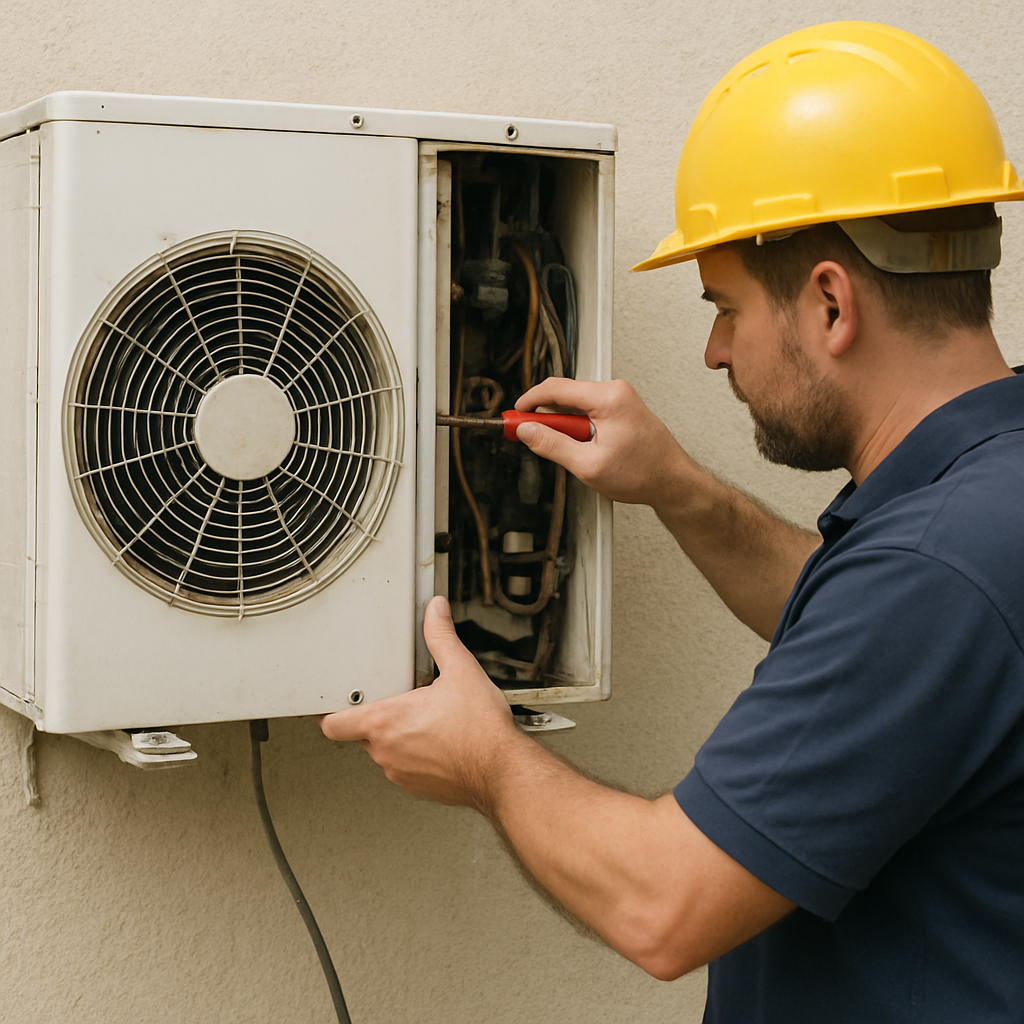 AC unit maintenance