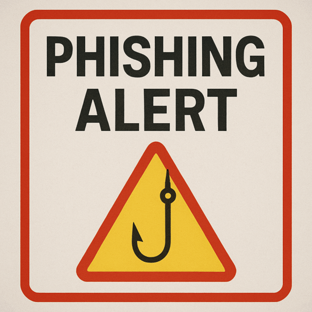 Phishing alert