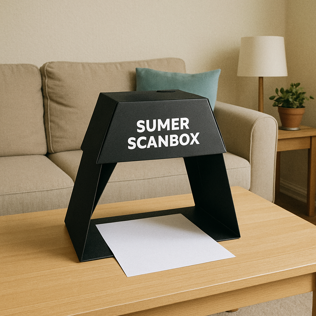 Sumer ScanBox in a living room setup
