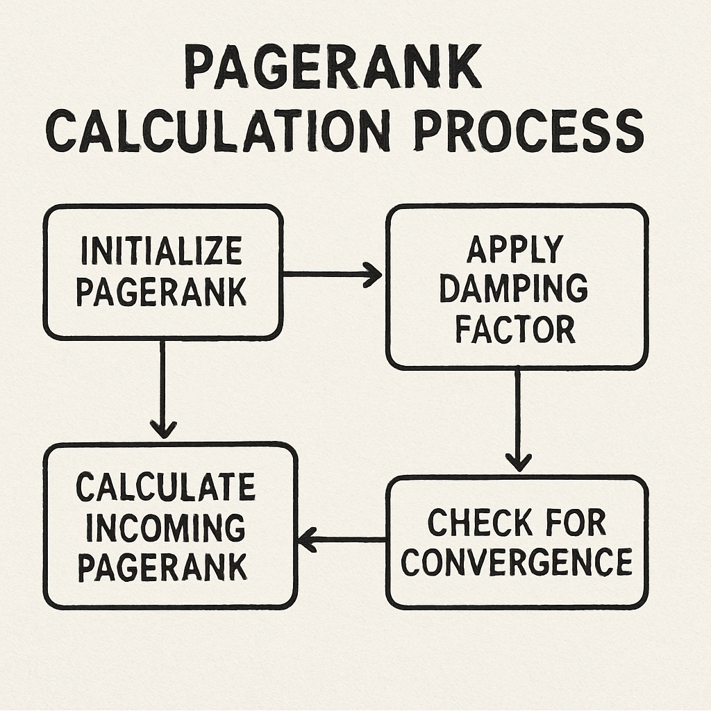 PageRank Calculation Process