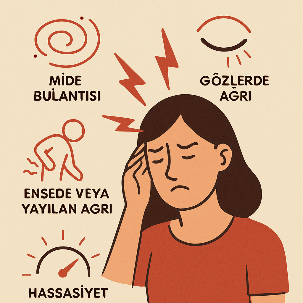 Baş ağrısı belirtileri