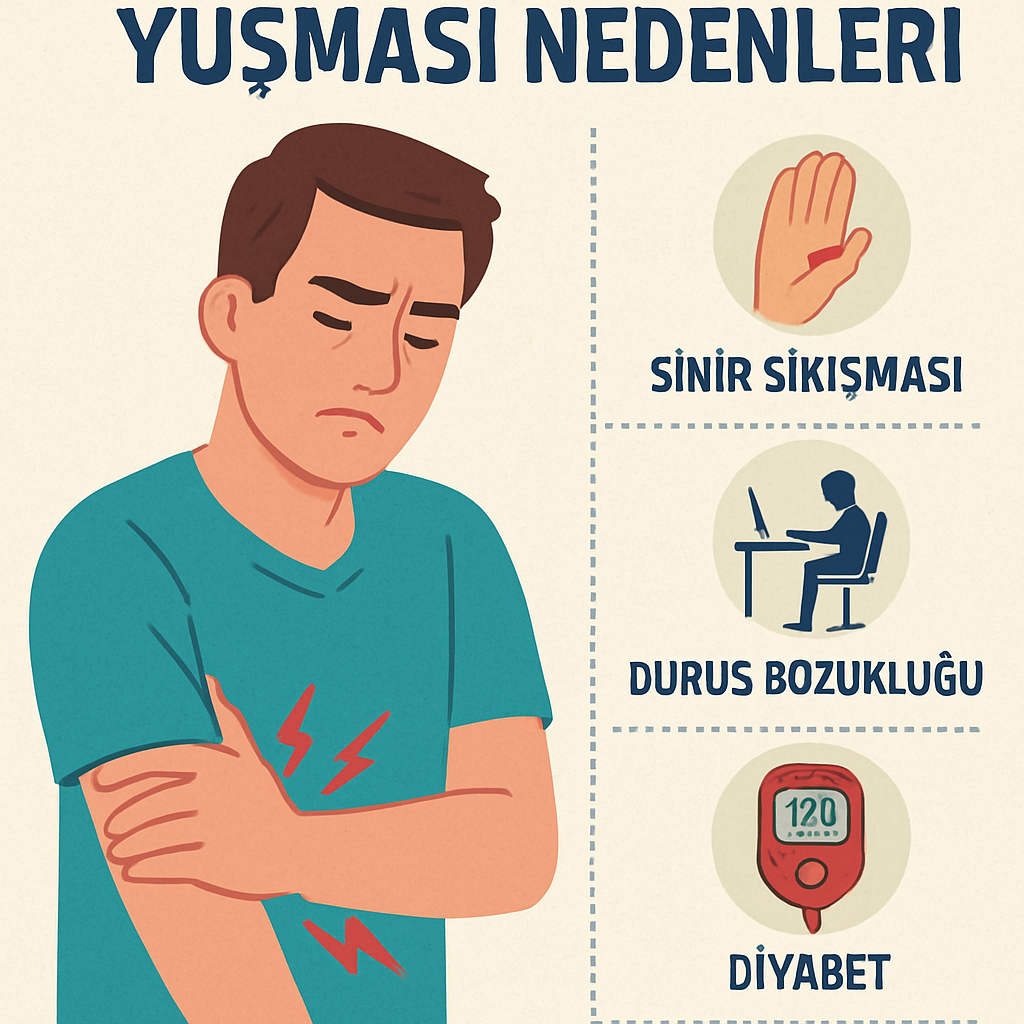 sağ kol uyuşması nedenleri