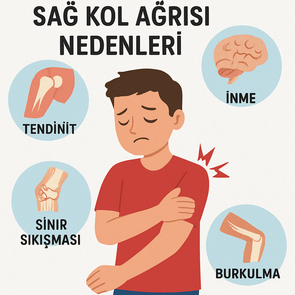 sağ kol ağrısı nedenleri