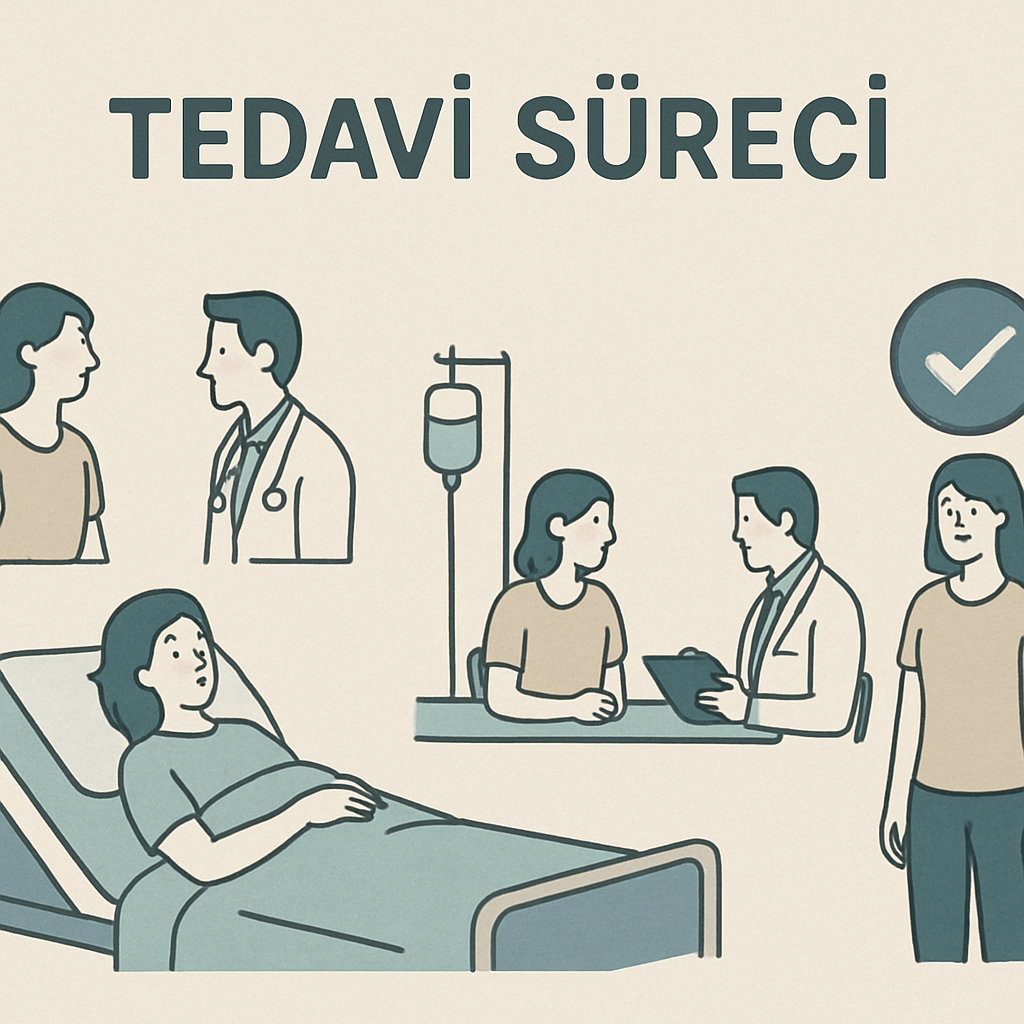 Tedavi süreci görseli