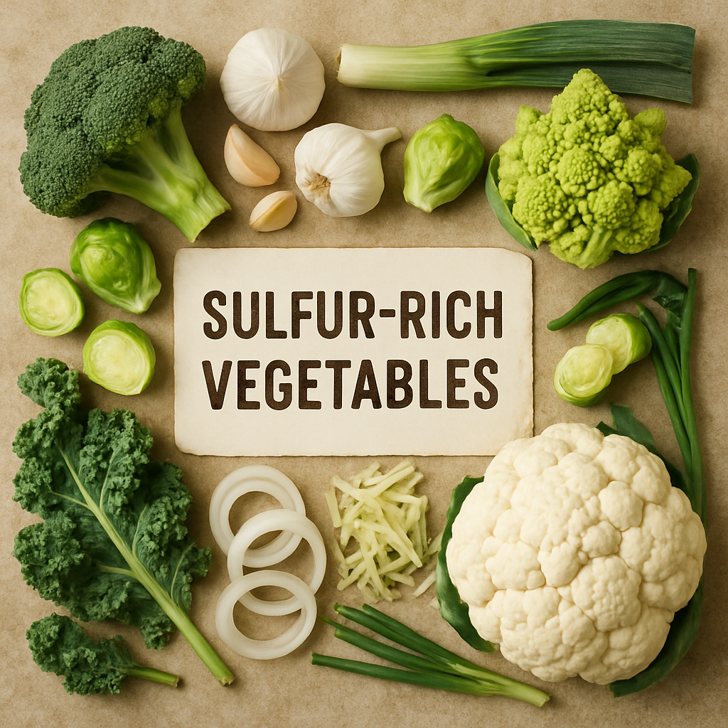 Sulfur-rich vegetables