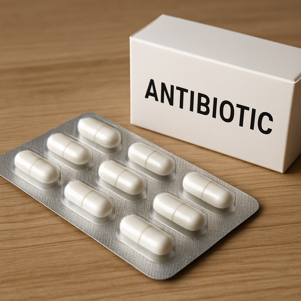 antibiotic-pills-on-a-table