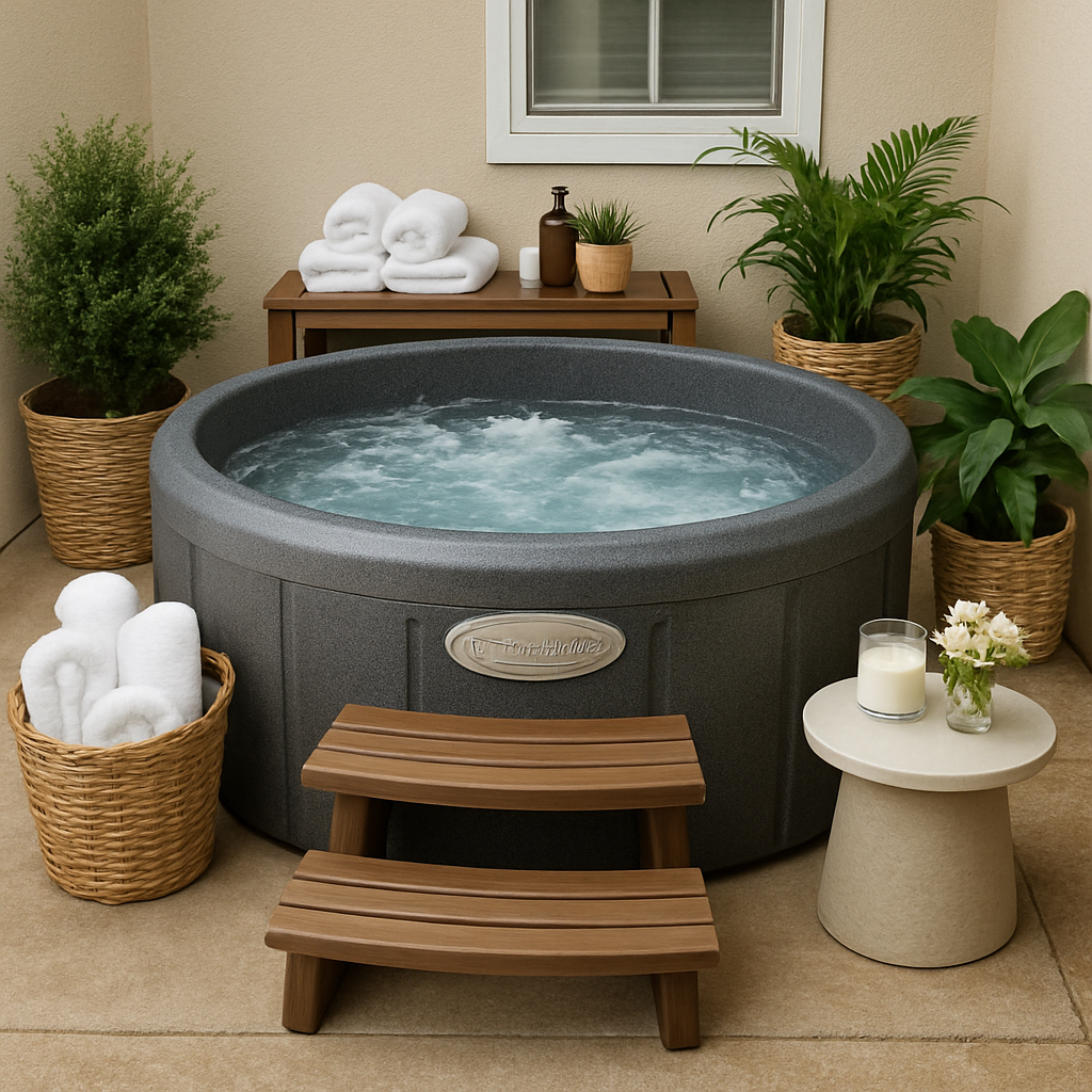 Dream Maker Spa setup