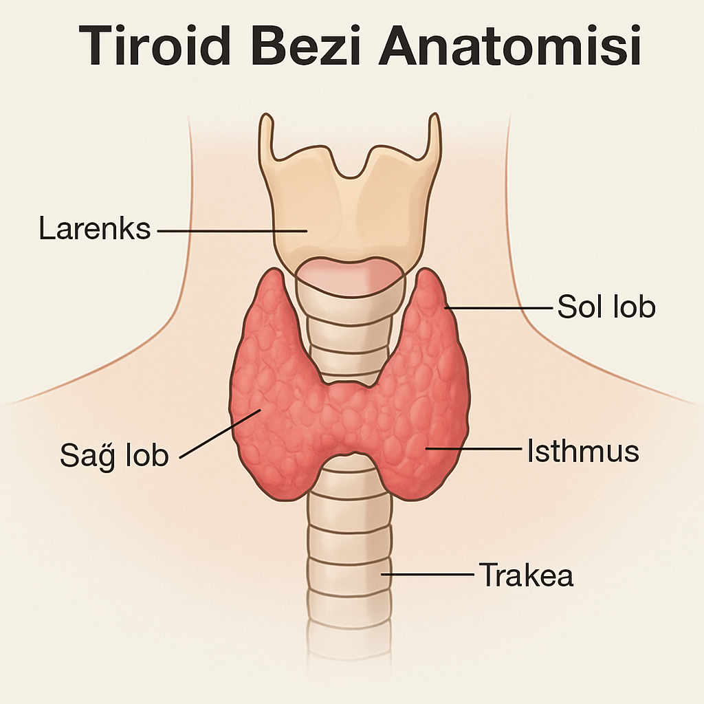 tiroid bezi anatomisi