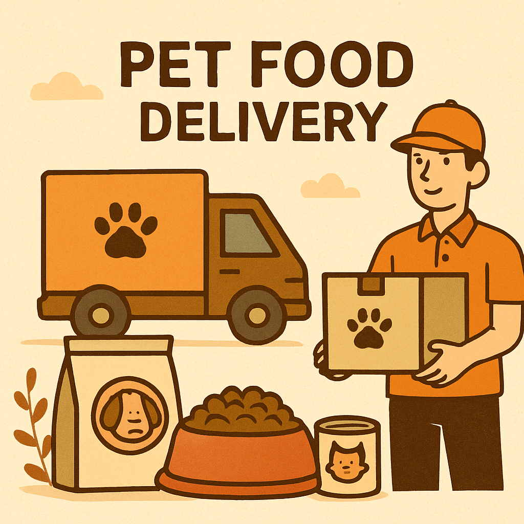 Pet food delivery service